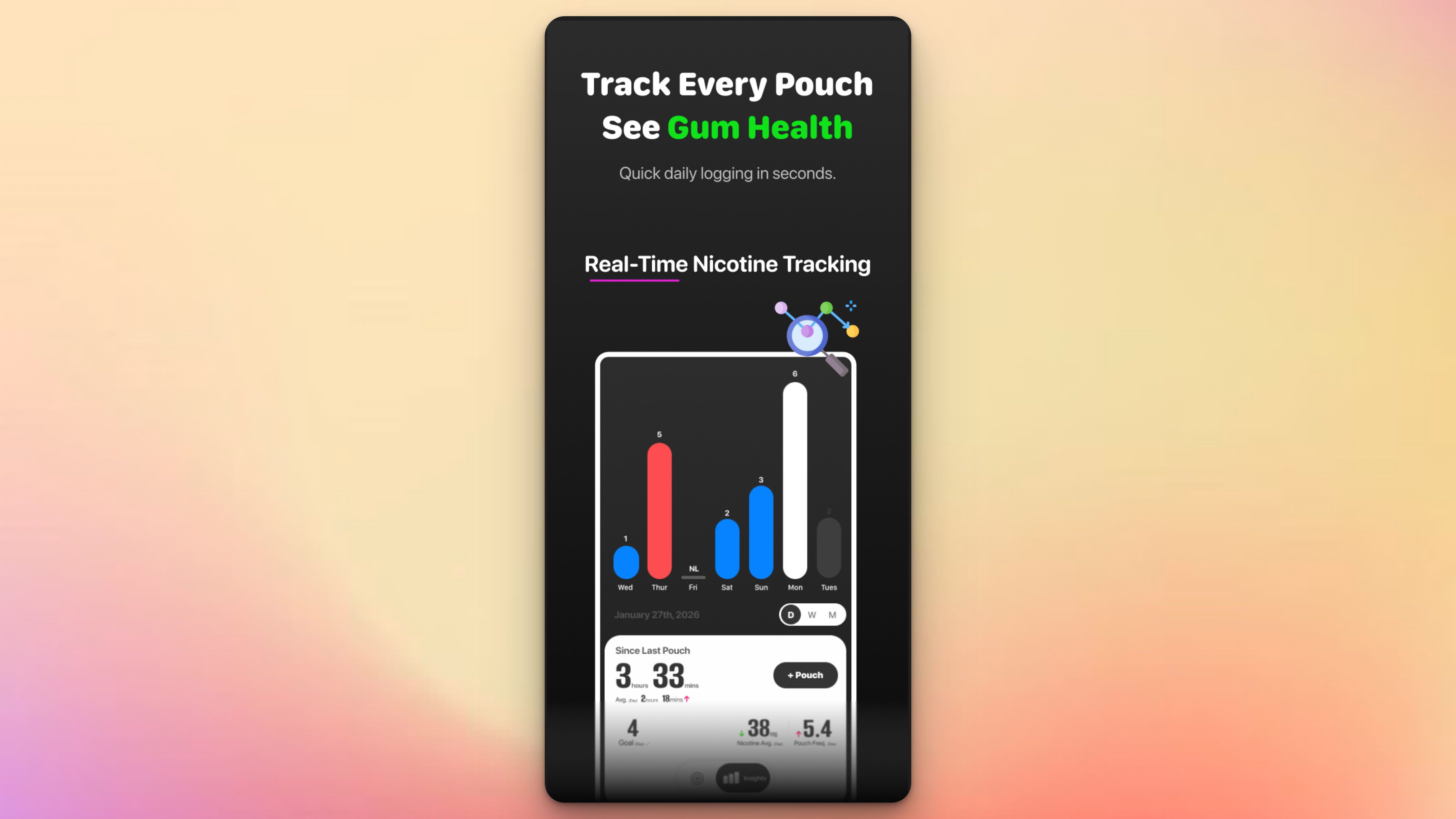 Track & Quit Zyn + Health Tools: Tyn - Screenshot 3 showing product features and functionality