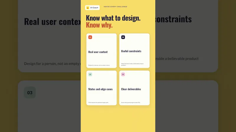 UI Coach screenshot 1 (video preview)