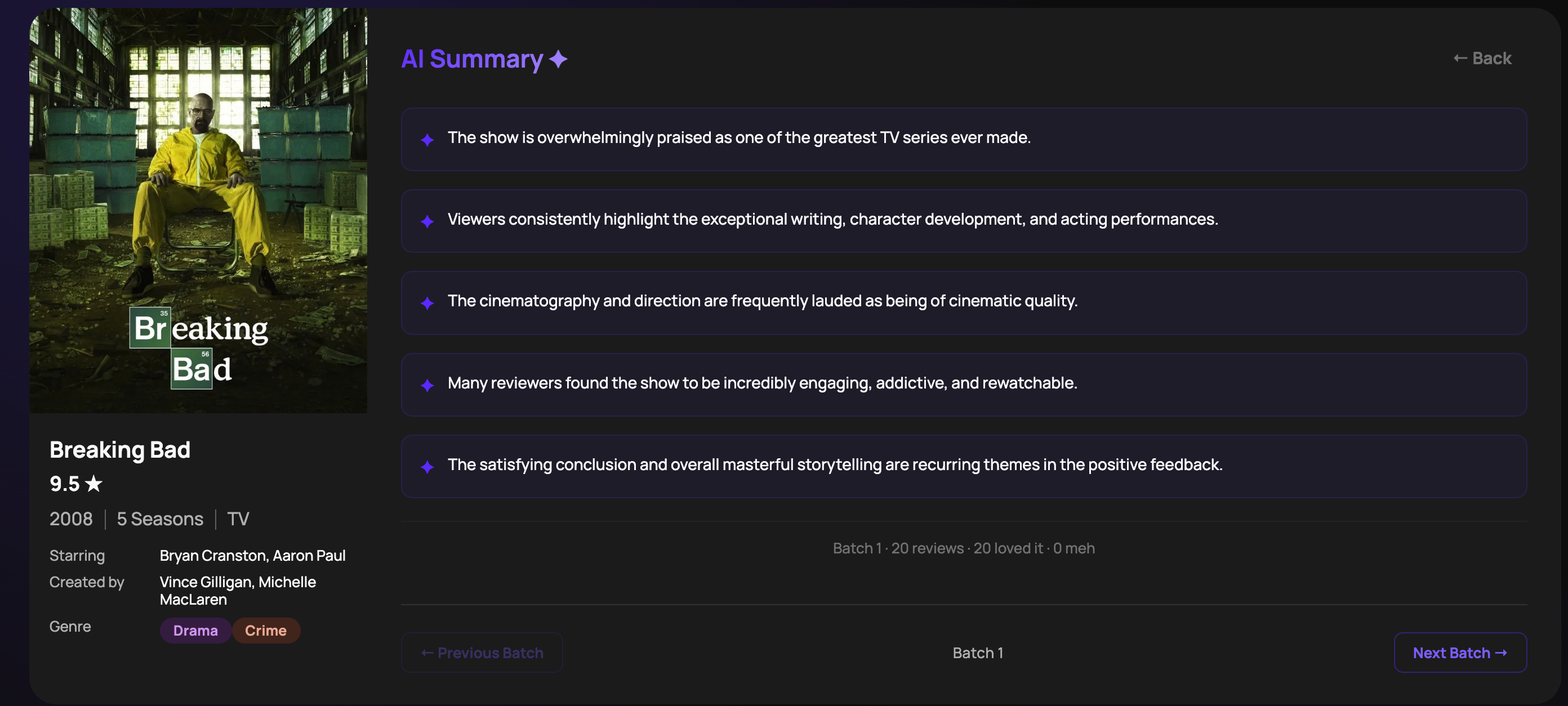 RevApp - Screenshot 4 showing product features and functionality