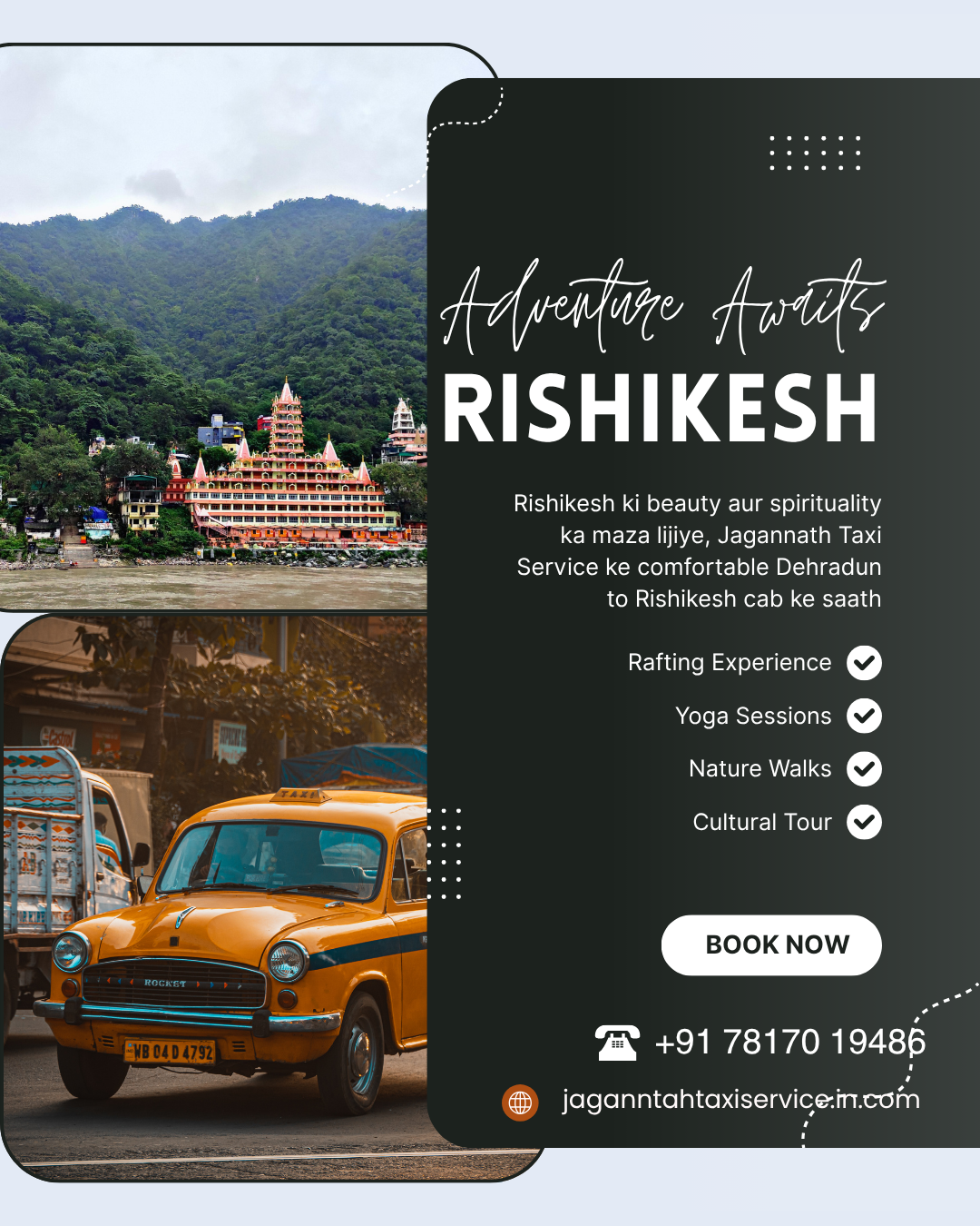 Taxi service in dehradun - Screenshot 3 showing product features and functionality