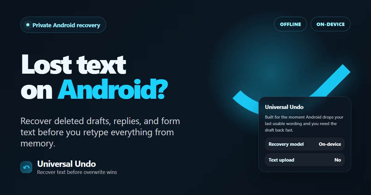 Universal Undo screenshot 2