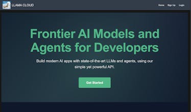 Llama Cloud gallery image