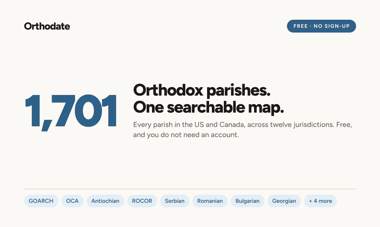 Orthodate gallery image