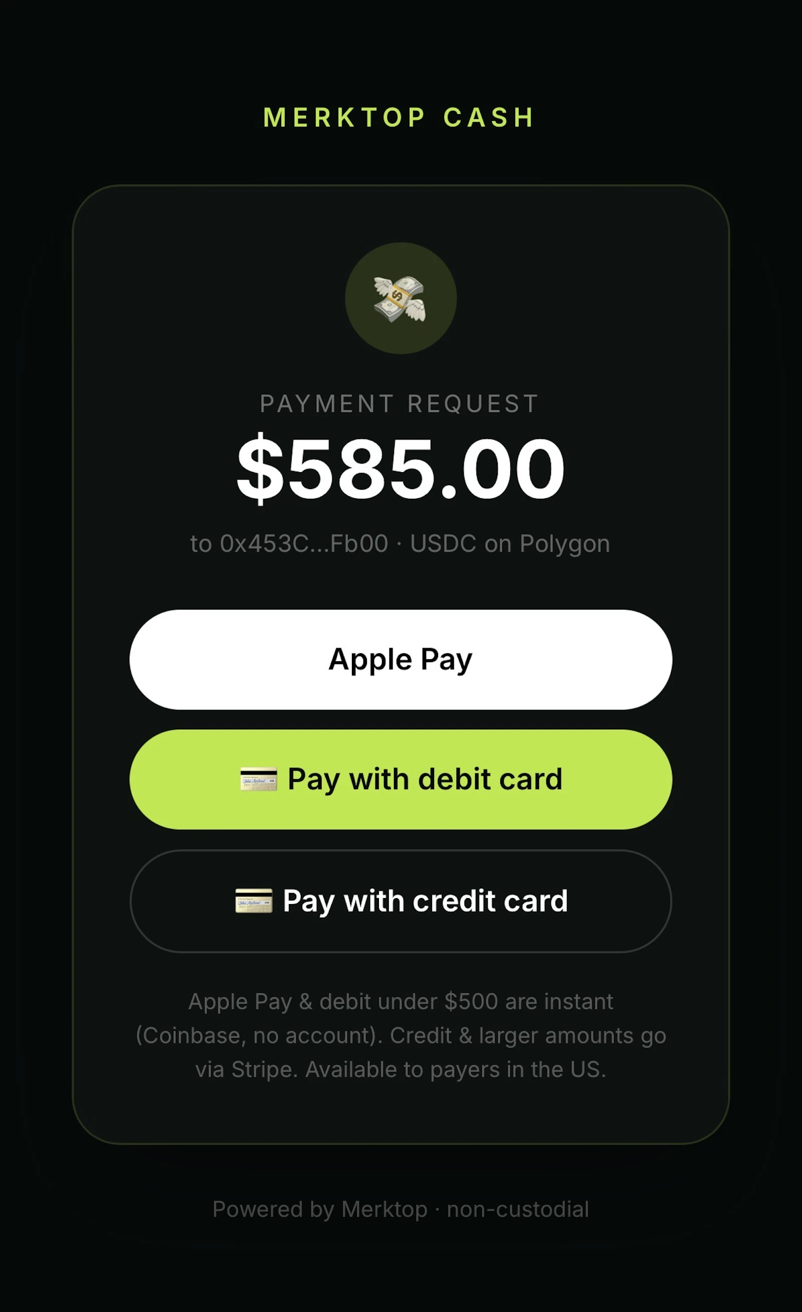 Merktop Cash screenshot 1