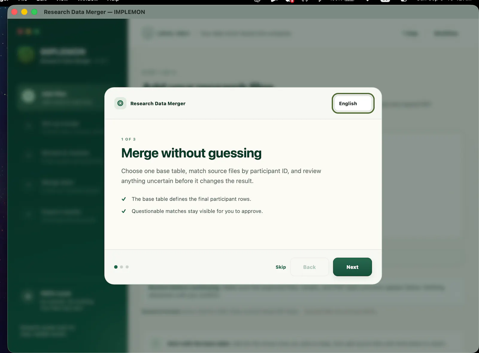 Research Data Merger screenshot 4