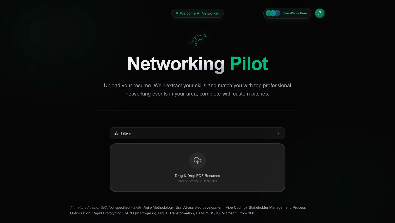 Networking Pilot screenshot 1
