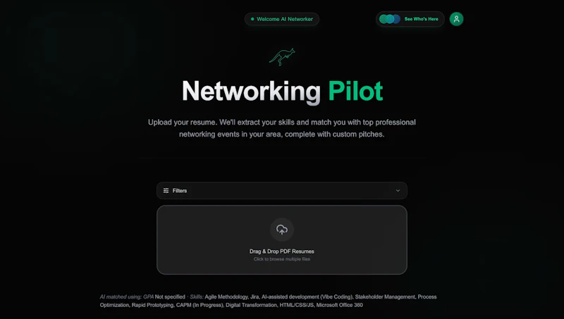 Networking Pilot screenshot 1