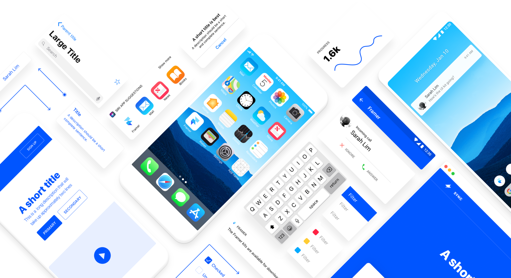 Multi-platform UI Kits from Framer gallery image