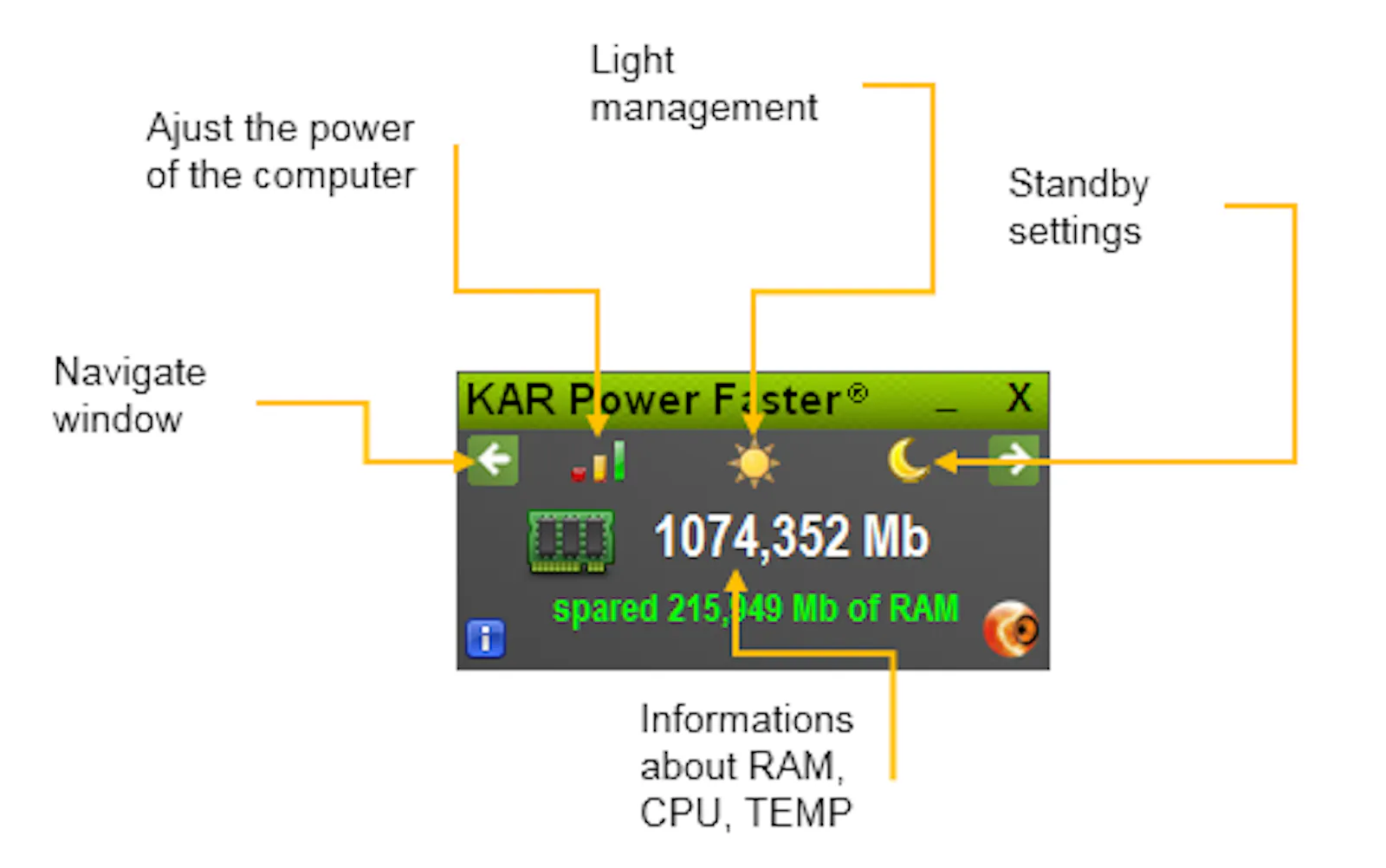 KAR Power Faster screenshot 1