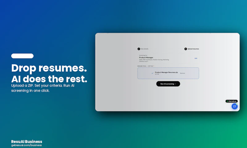 ResuAI Business screenshot 3