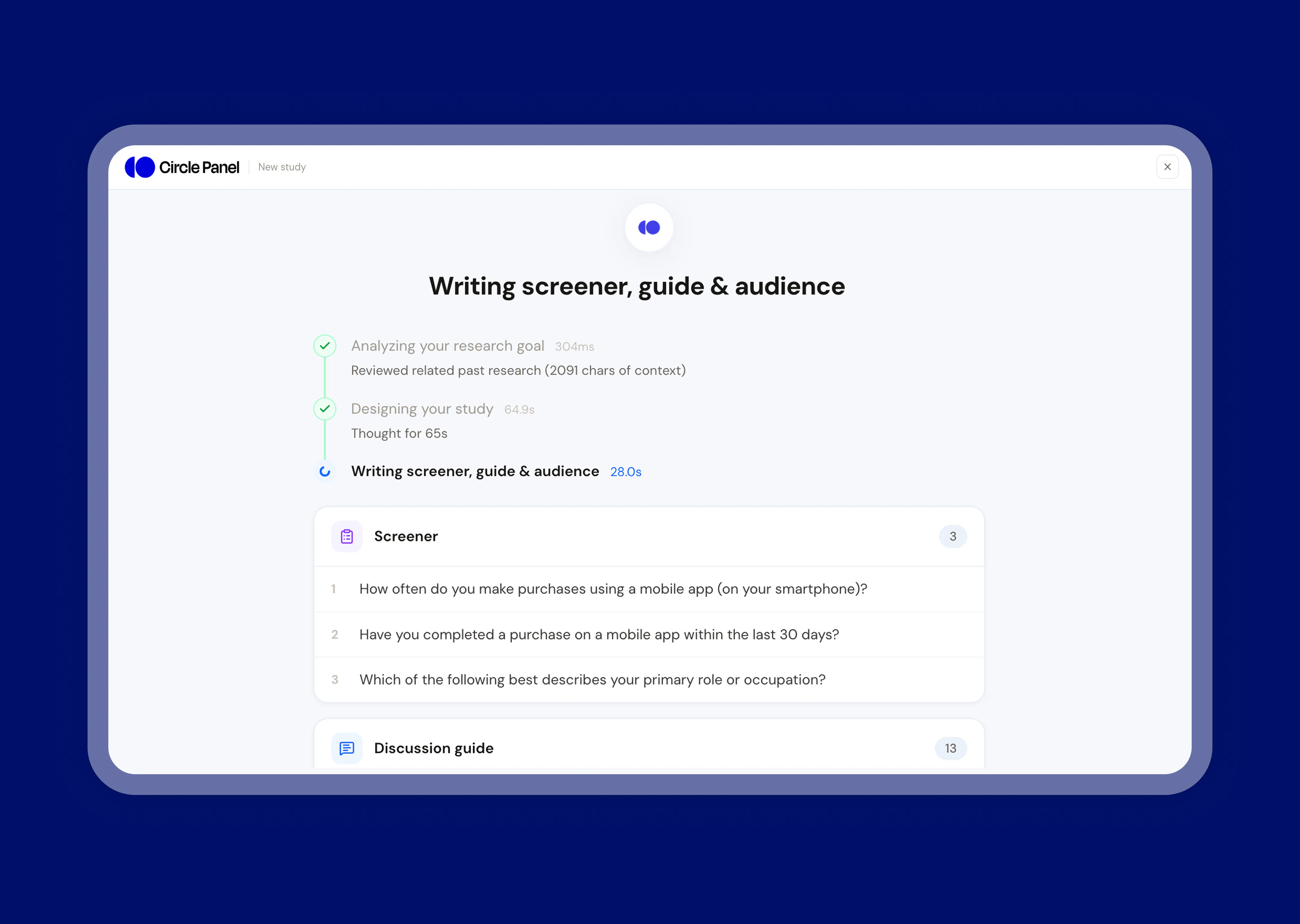 CirclePanel screenshot 2