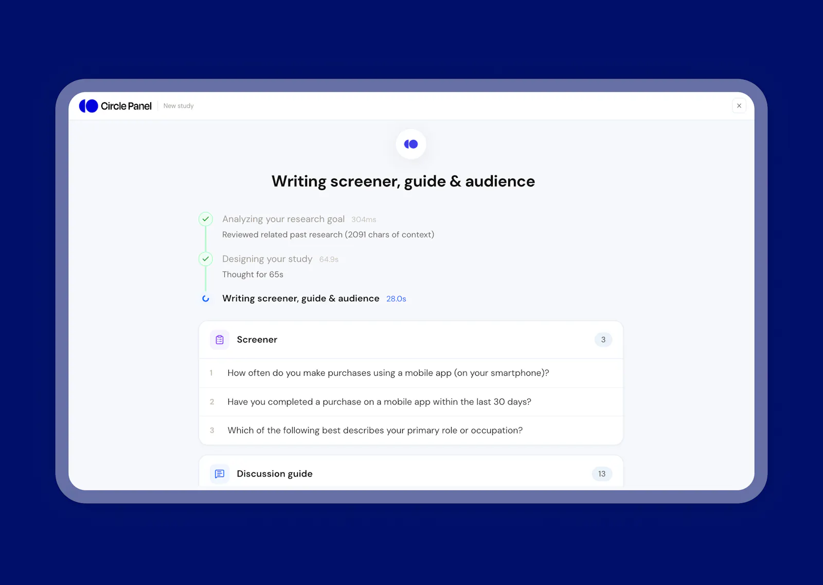 CirclePanel screenshot 2