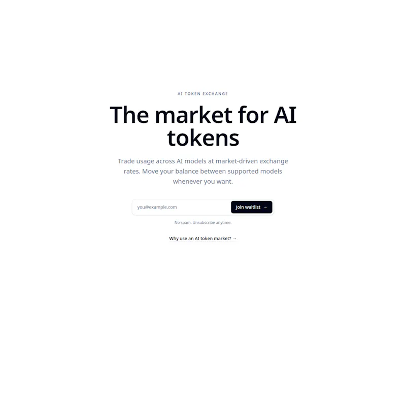 Trade your AI Tokens screenshot 1