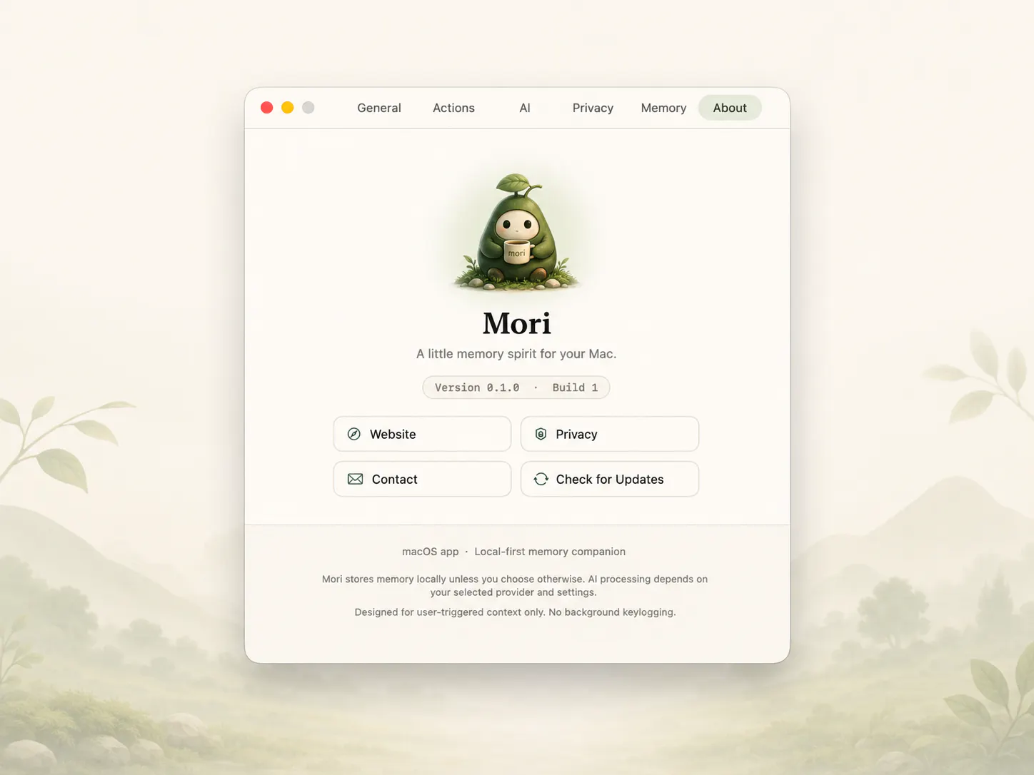 Mori 截图 2