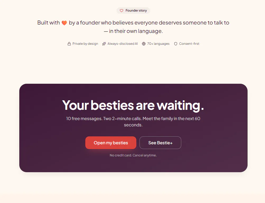AIBestie.com gallery image