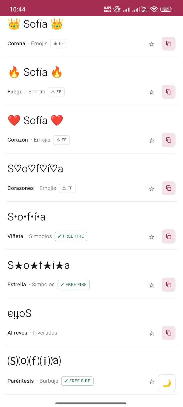 Letras Bonitas App gallery image