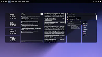 New Tab Widgets gallery image