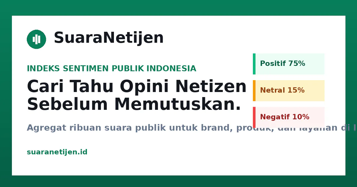SuaraNetijen gallery image