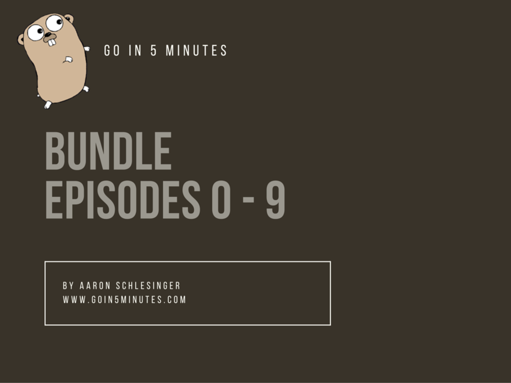 Go In 5 Minutes Bundle - The First 10 Episodes