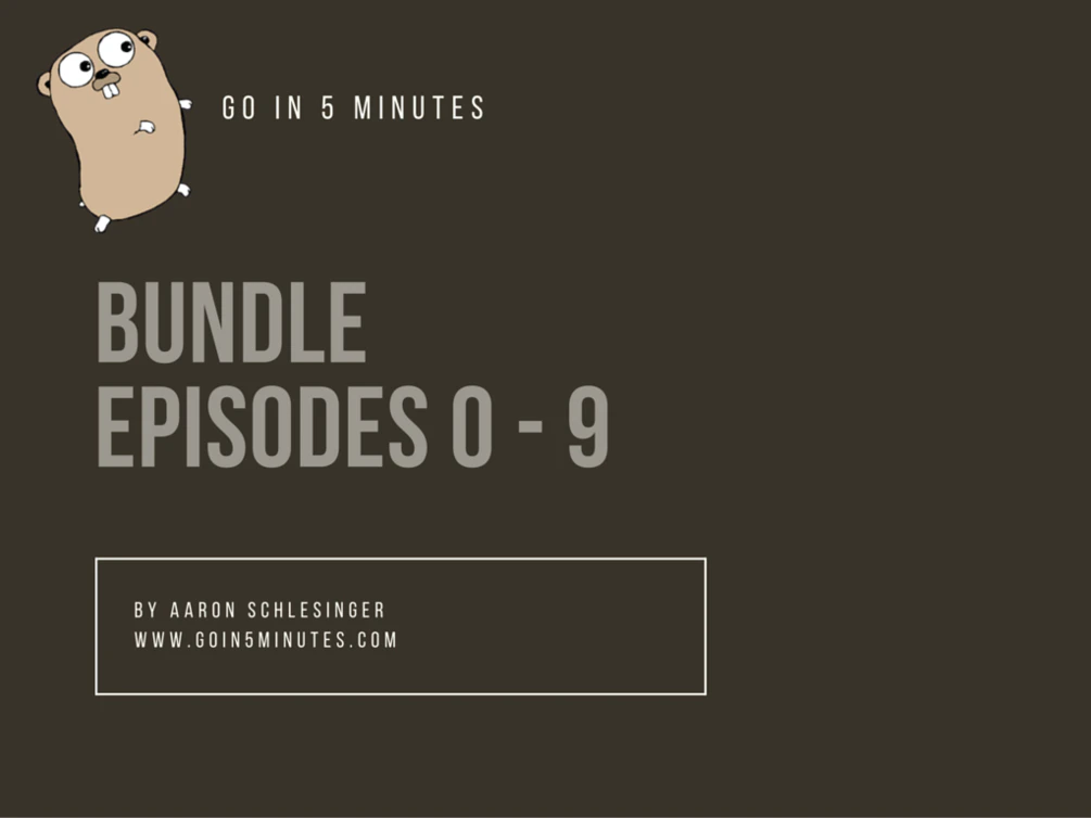 Go In 5 Minutes Bundle - The First 10 Episodes
