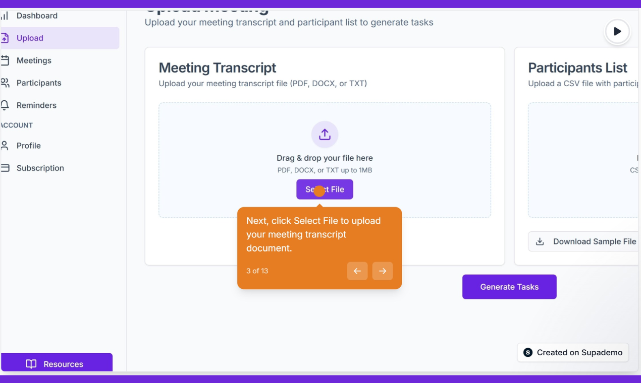TaskIQ - Meeting tasks by email gallery image