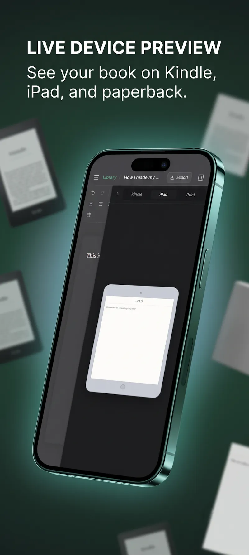 Scripta: Book & Novel Writer screenshot 2