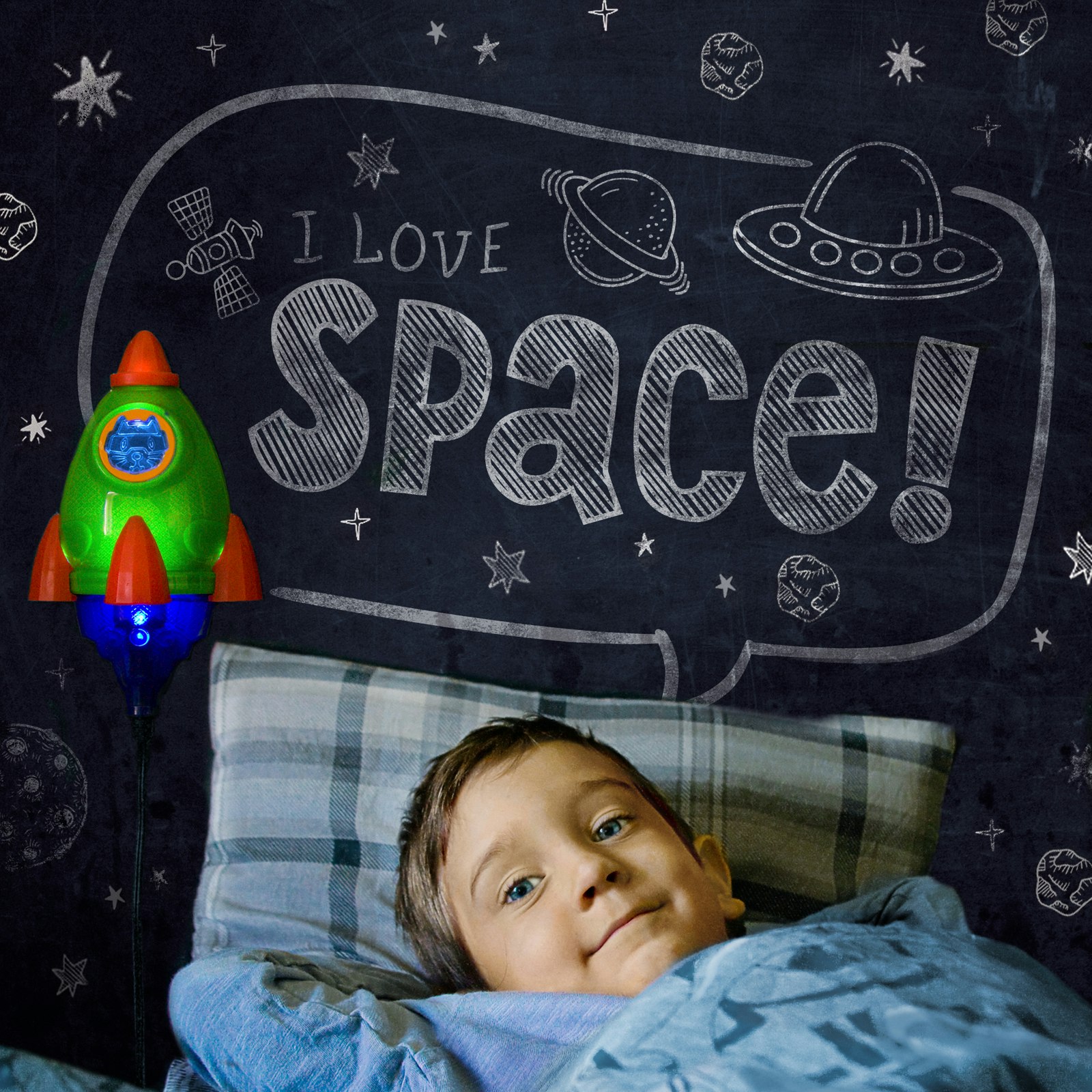 Rocket lamp manufacturing  gallery image