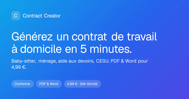 Contract Creator screenshot 1