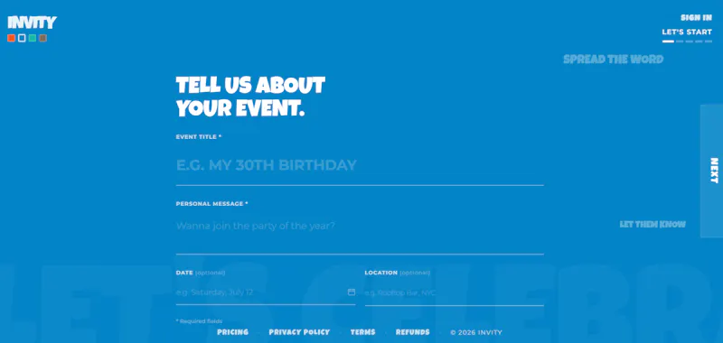 Invity screenshot 2