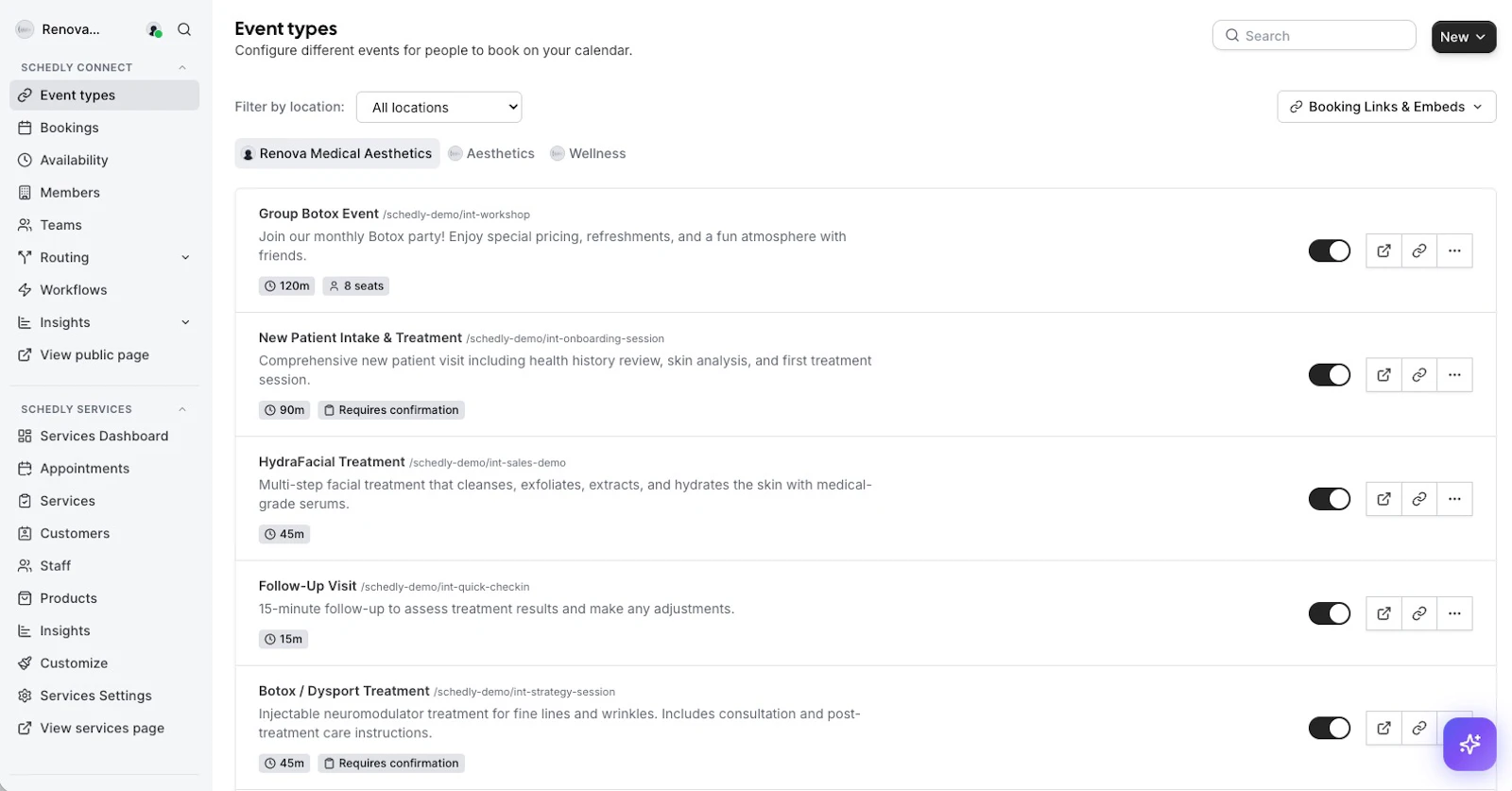 Schedly screenshot 1