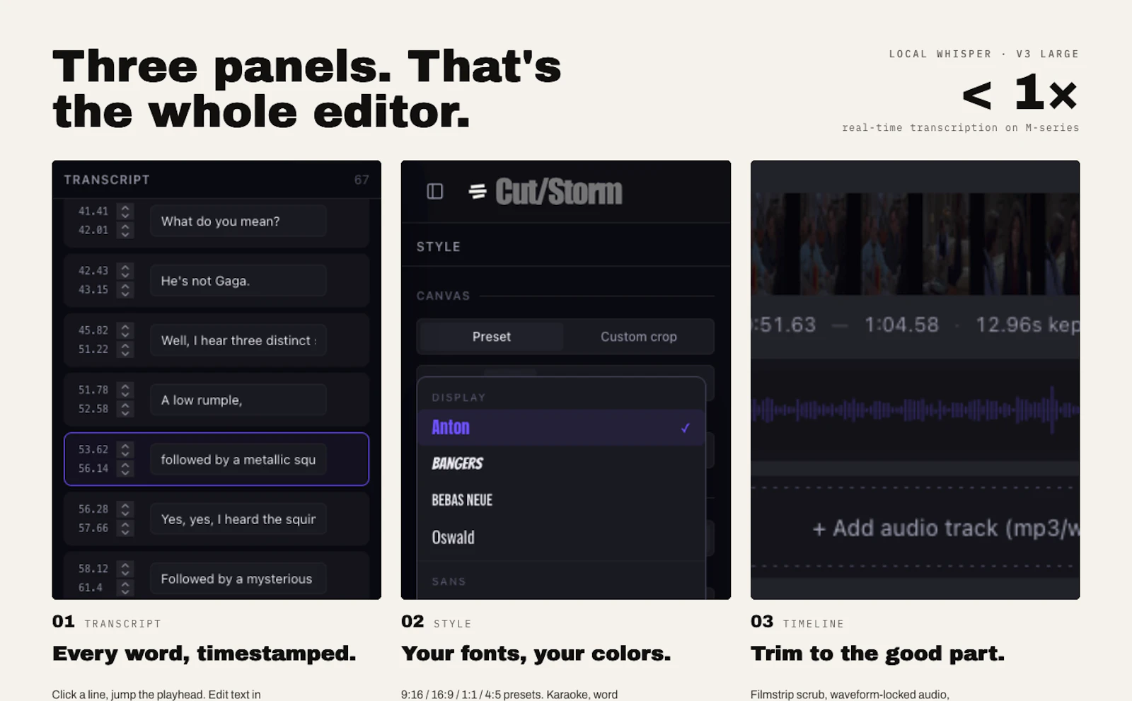 Cut/Storm screenshot 5