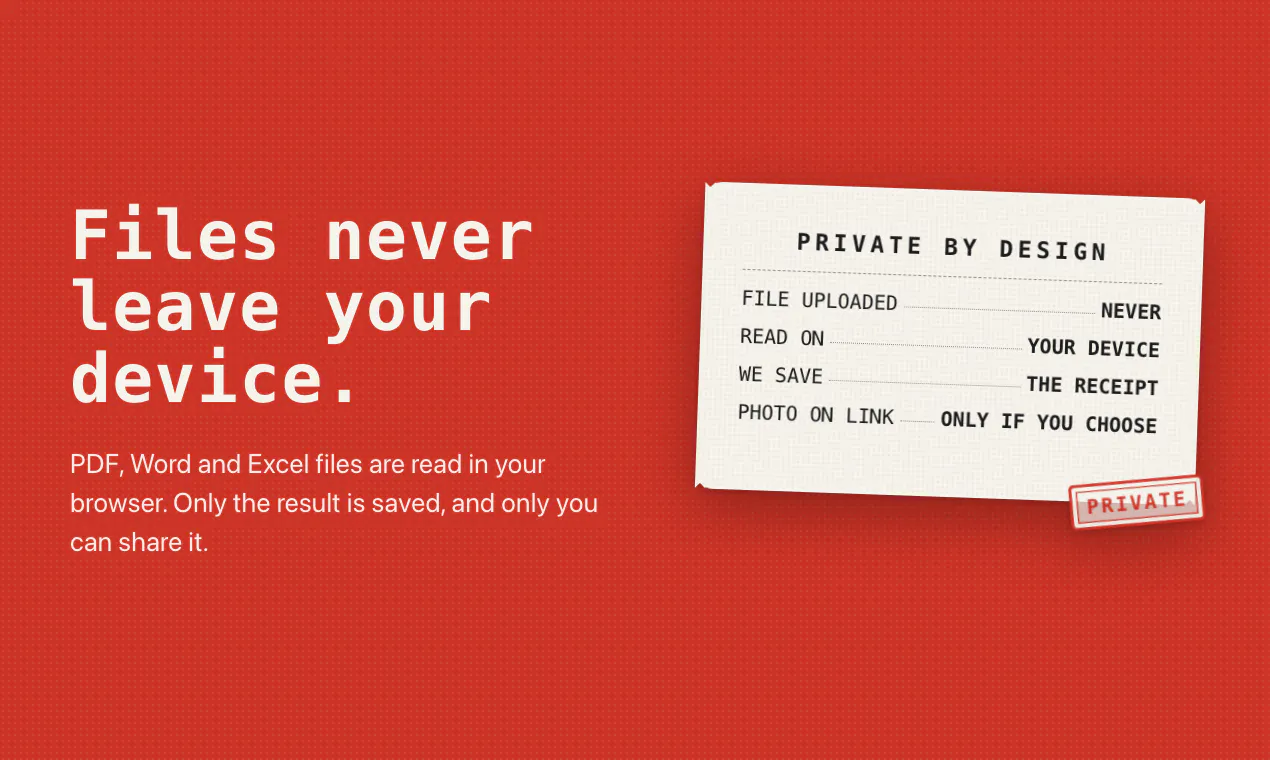 Pixel Receipt gallery image