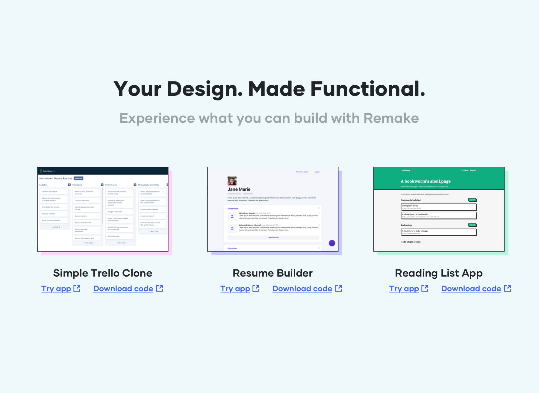 Remake 2.0 gallery image