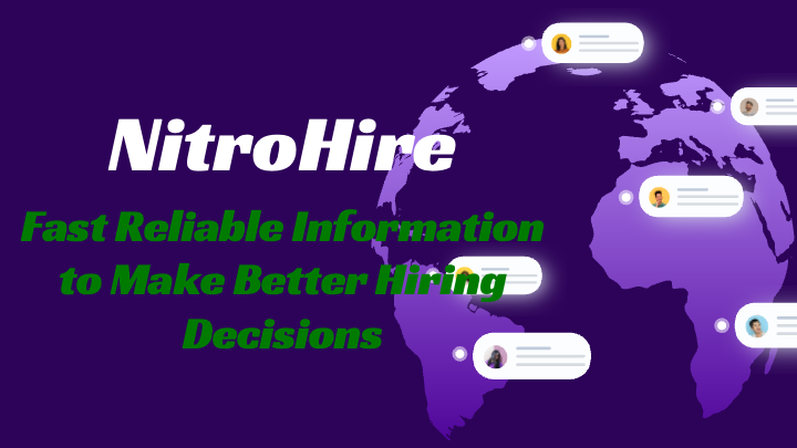 Mídia 2 de Nitrohire - Insights rápidos sobre os candidatos - Informações confiáveis rápidas para tomar melhores decisões de contratação