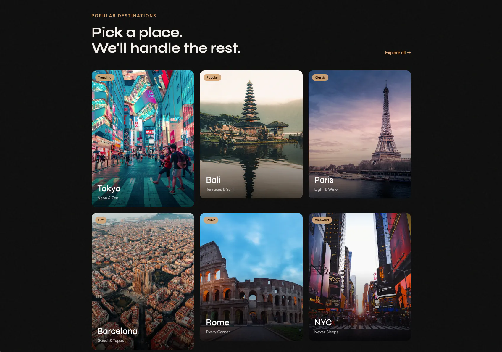 Your next trip, planned around you gallery image