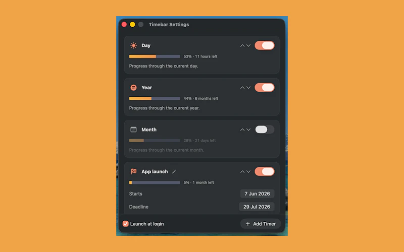 TimeGauge screenshot 3