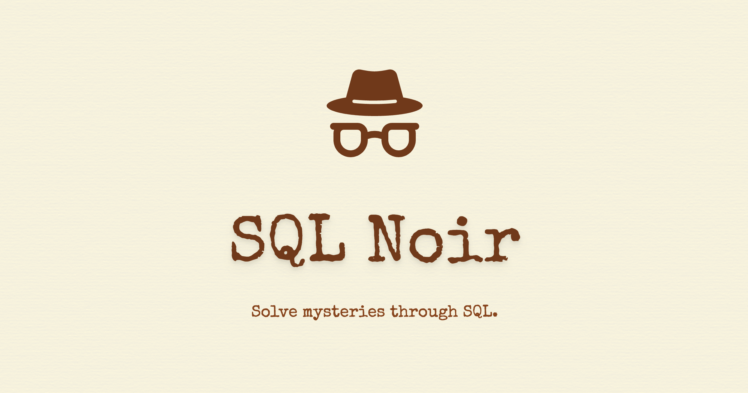 Mídia 1 de SQL Noir