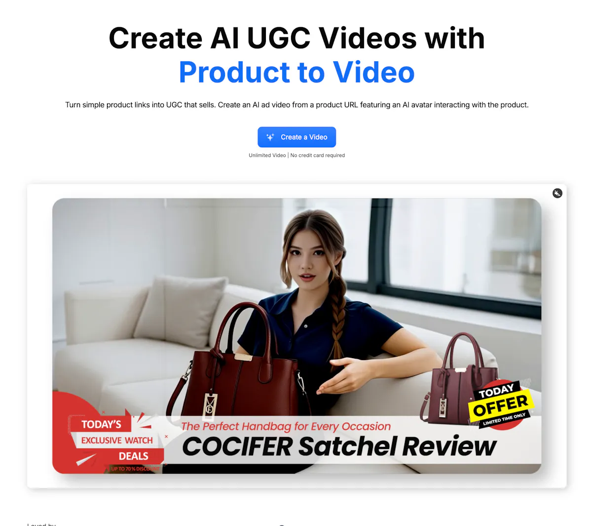 Product to Video