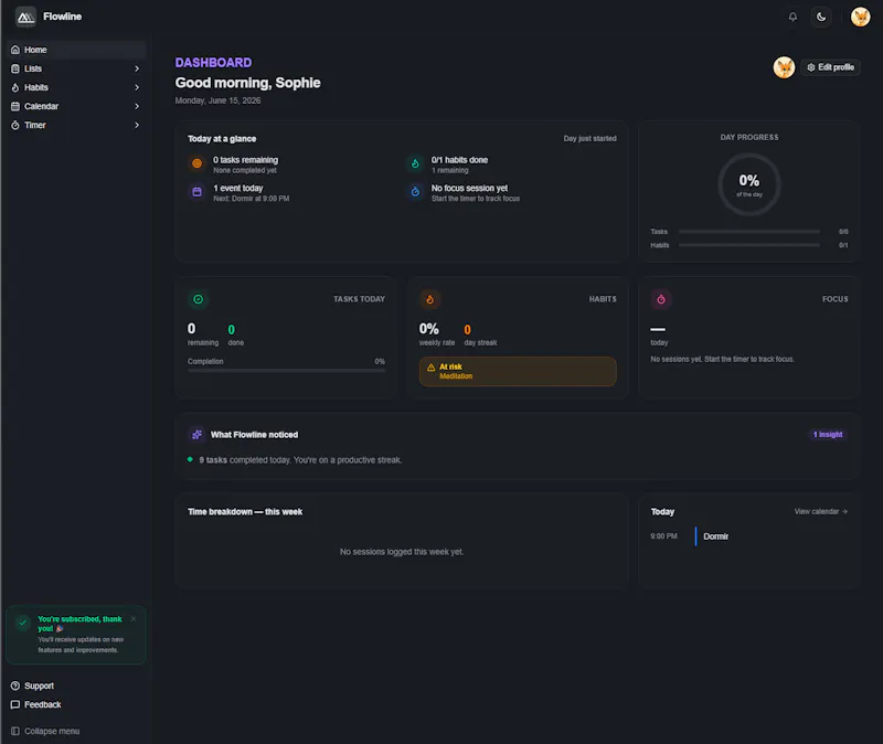 Flowline Workspace screenshot 2