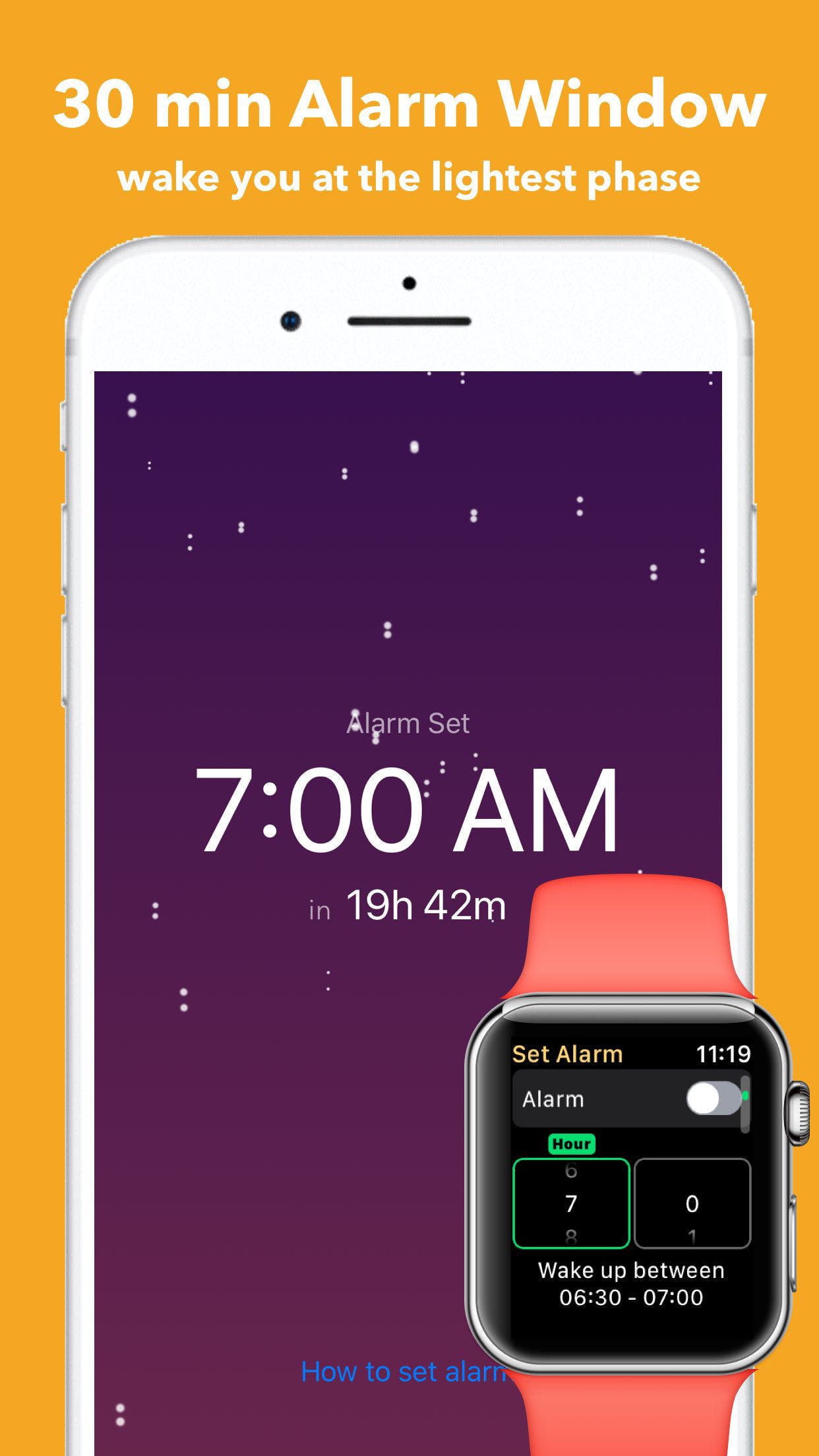 Smart Alarm Clock for Apple Watch media 3
