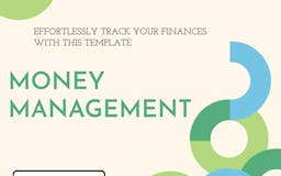 Money Management media 1