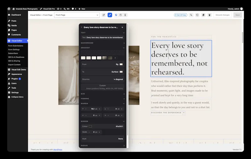 html2wp screenshot 6