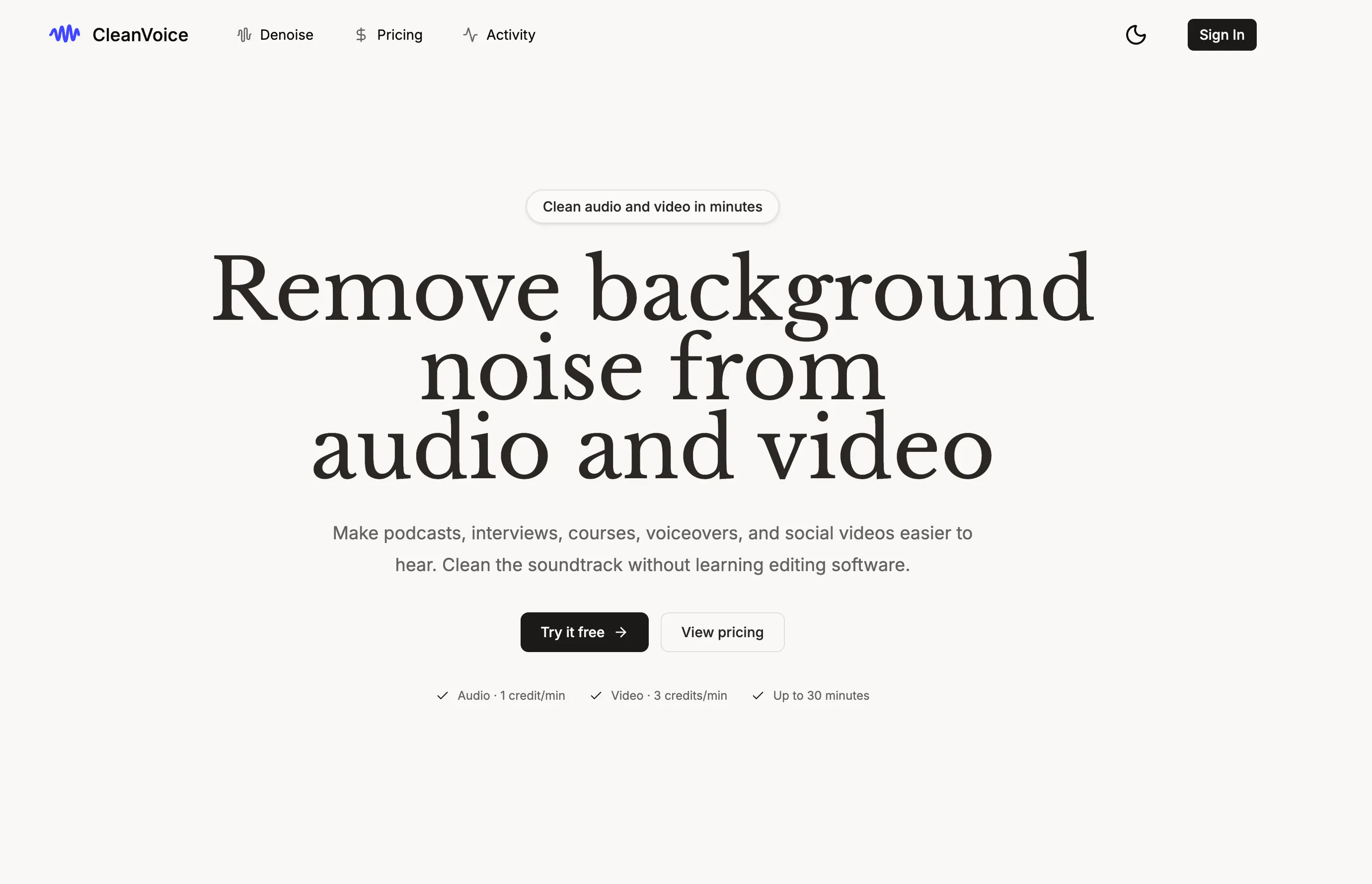 Clean Voice gallery image
