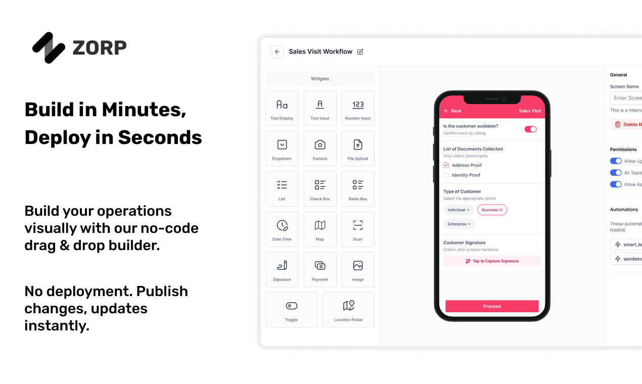 Media Zorp SDK - Đẩy các biểu mẫu tùy chỉnh vào các ứng dụng nội bộ của bạn trong vài phút 3