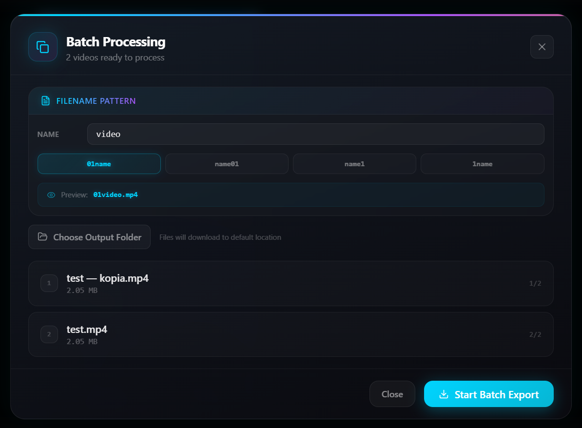 Remuxe Browser Video Editor gallery image