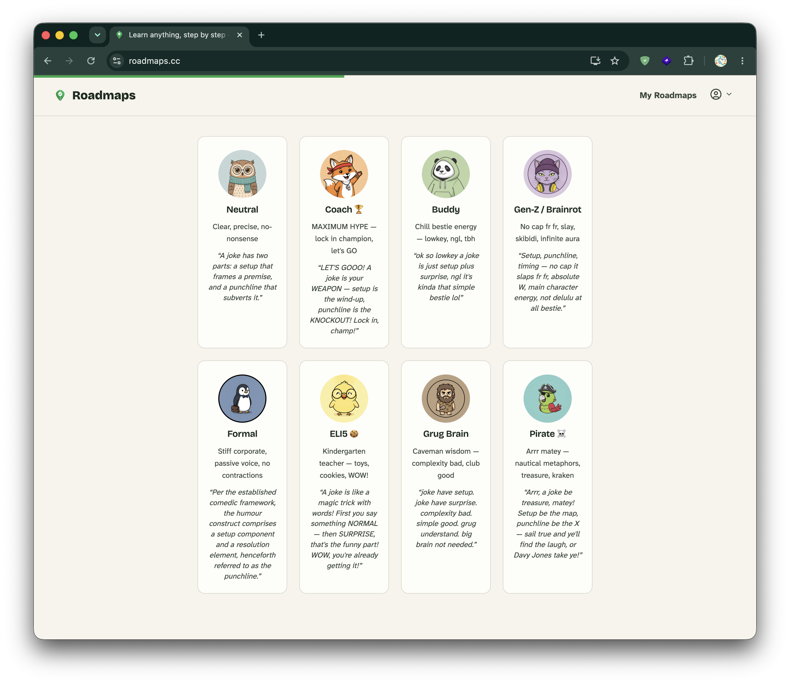 Roadmaps gallery image