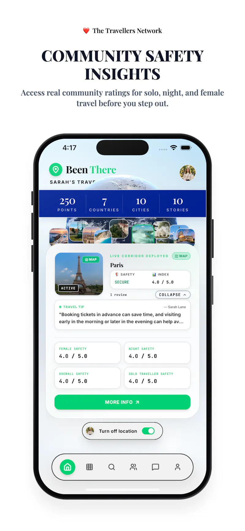 BeenThere  screenshot 2