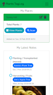 Plants Management - TagLog gallery image