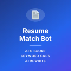 Resume Match Bot