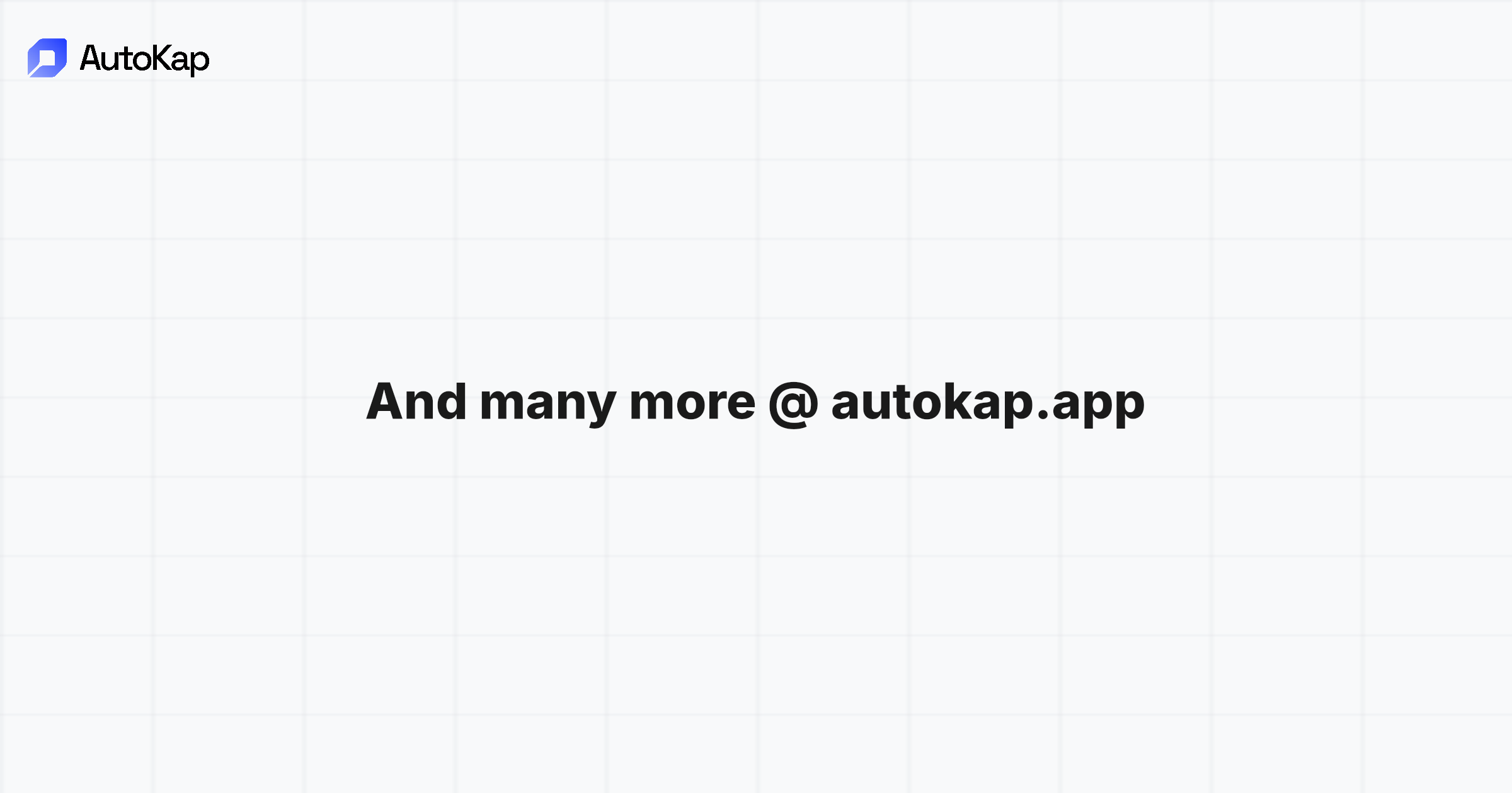 AutoKap — Automated Screenshots for SaaS gallery image